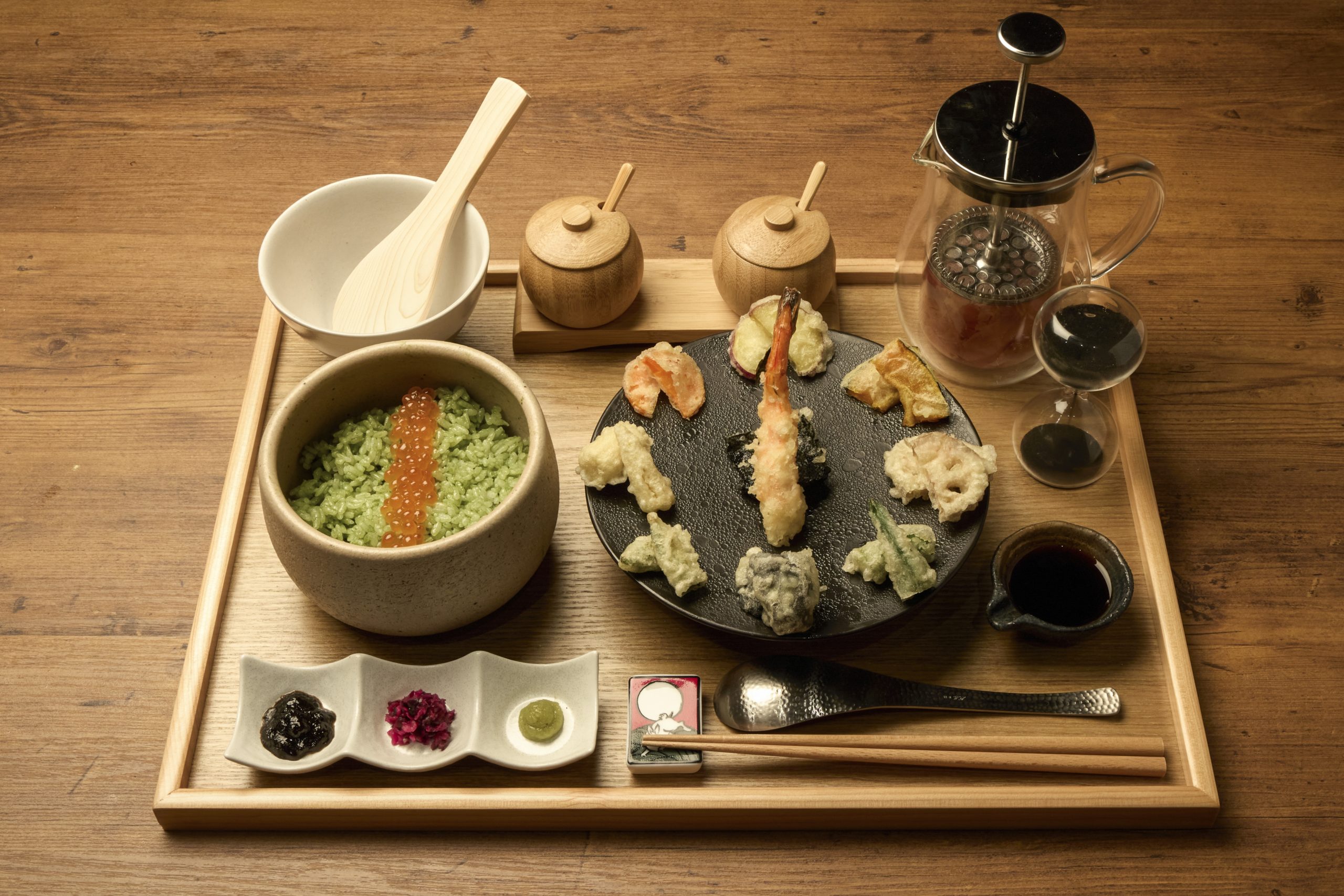 祇園 んてどん 天丼 上 いくら